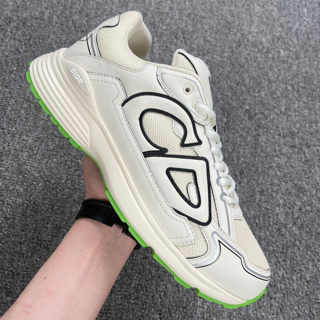 DIOR B30 SNEAKER Cream / Green
