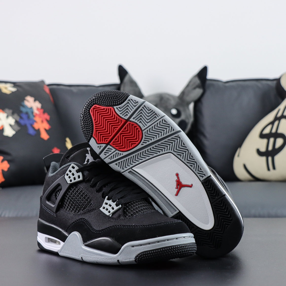 Jordan 4 Retro SE 'Black Canvas'