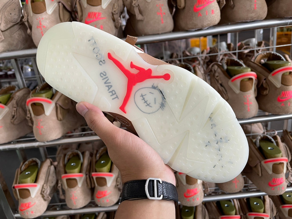 Jordan 6 Retro x Travis Scott 'British Khaki'