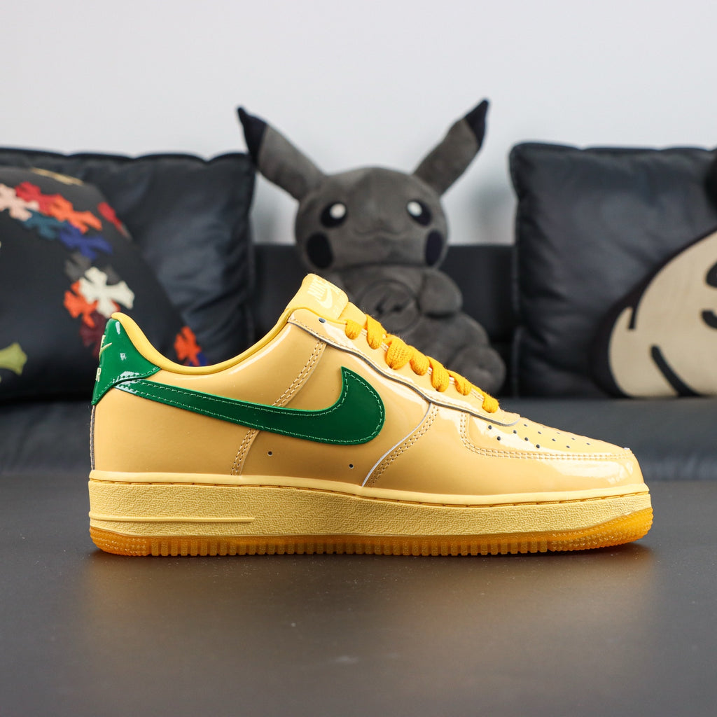 Nike Air Force 1 Low 'Topaz Gold Pine Green Patent'