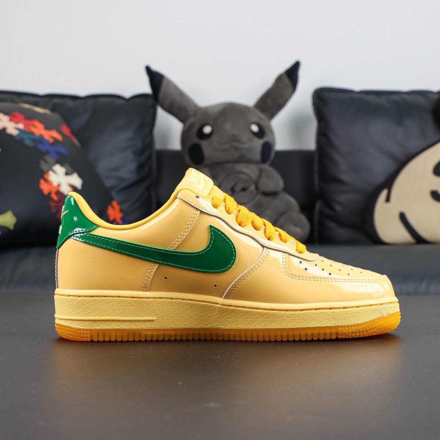 Nike Air Force 1 Low 'Topaz Gold Pine Green Patent'