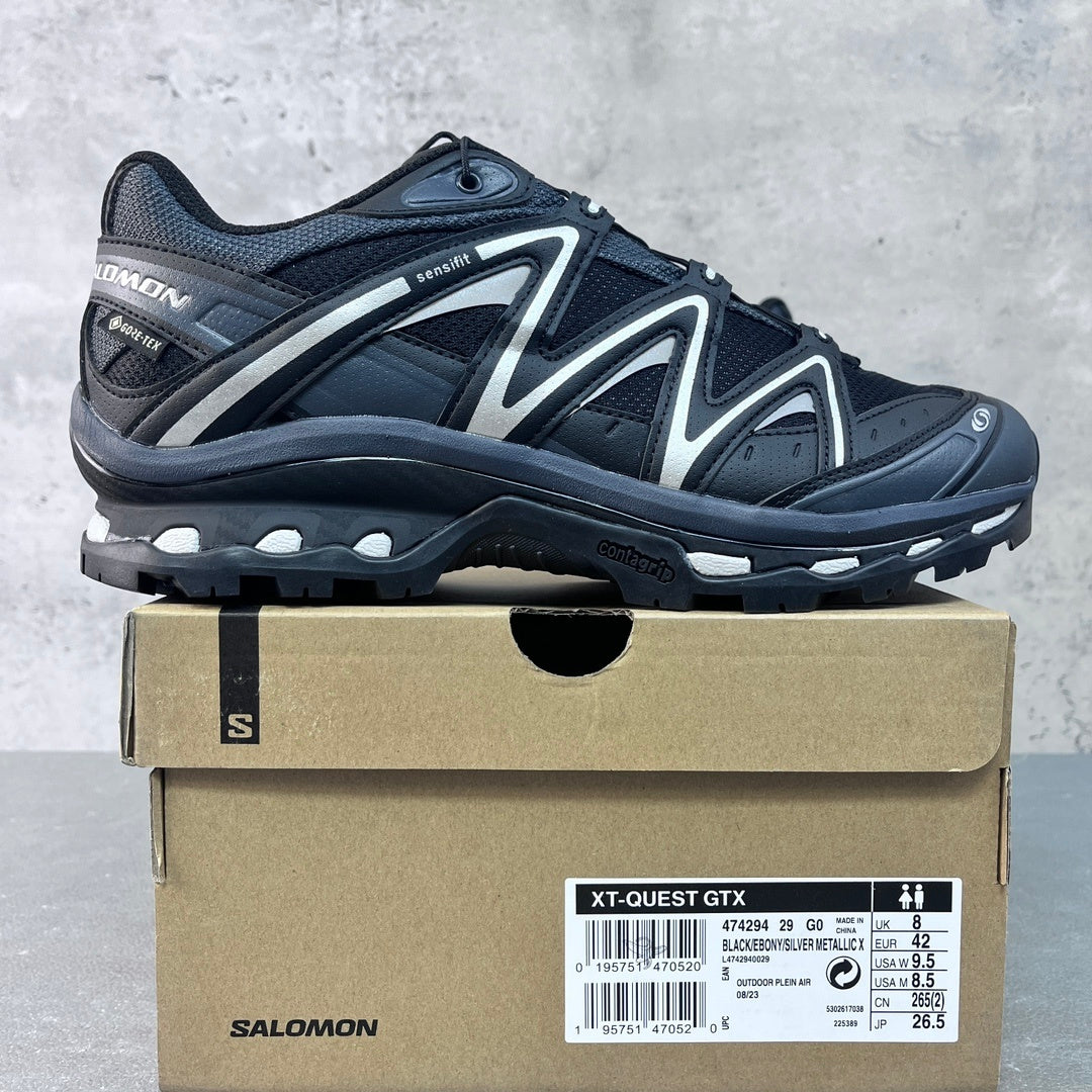SALOMON-XT-Quest GTX 'Black Silver Metallic'