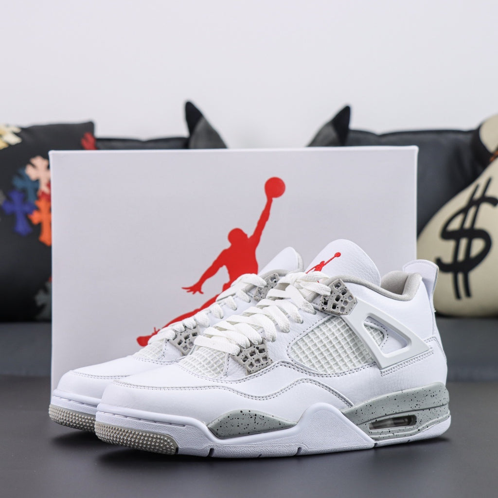 Jordan 4 Retro 'White Oreo'