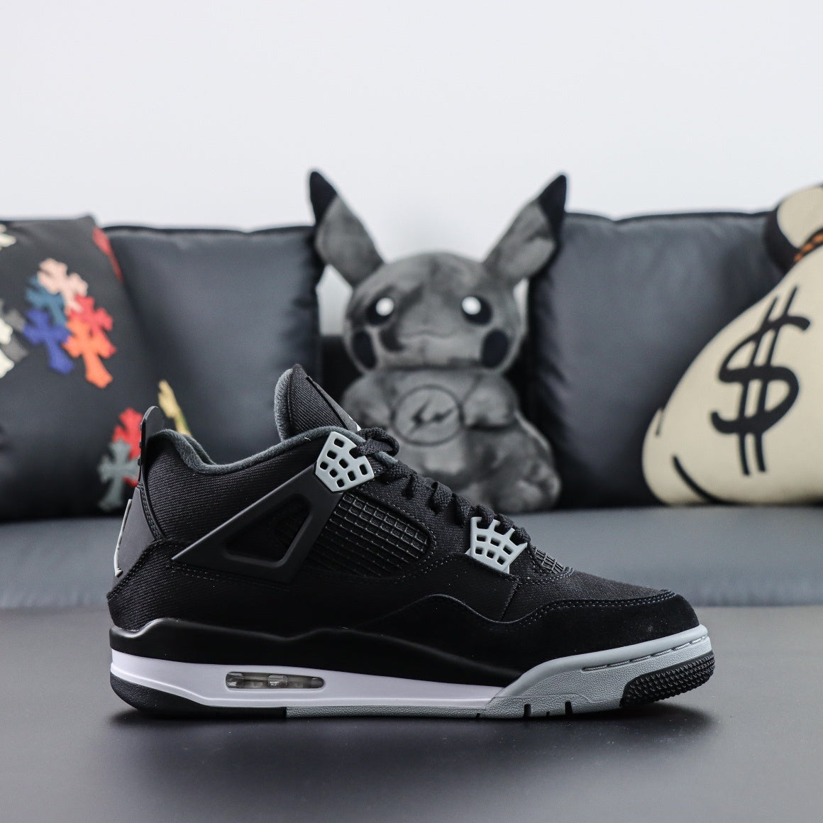 Jordan 4 Retro SE 'Black Canvas'