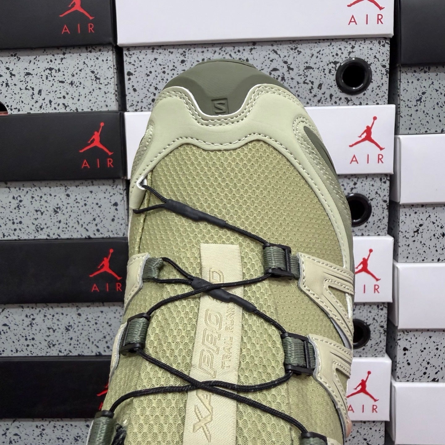 SALOMON-XA Pro 3D Gore-Tex 'Gray Green'