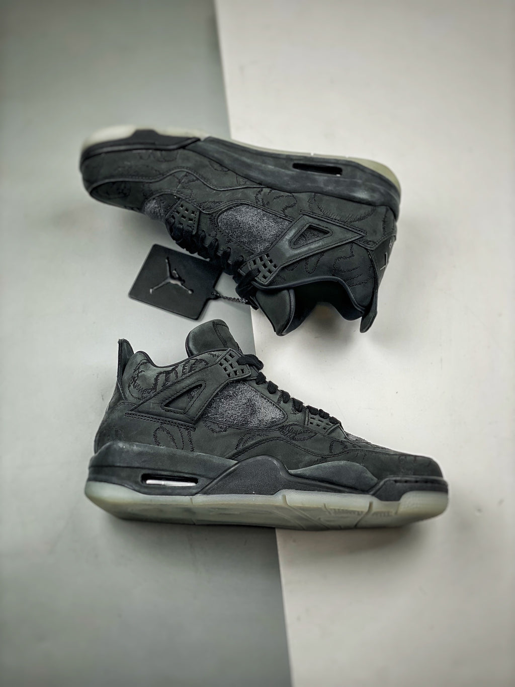 Jordan 4 Retro x KAWS 'Black'