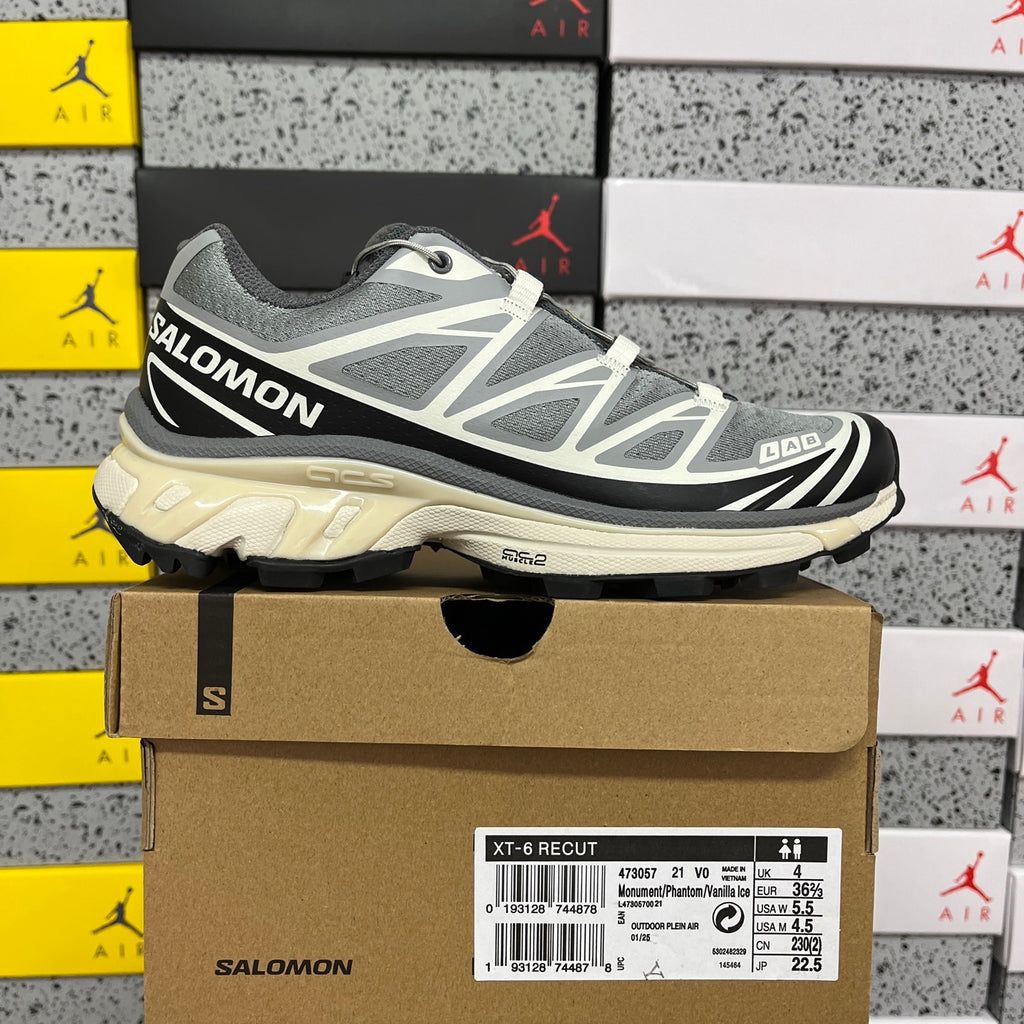 SALOMON-XT-6 Recut 'Monument Phantom'