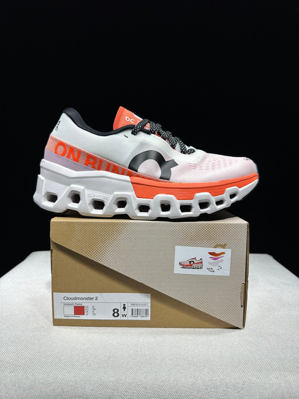 ON - Cloudmonster 2 'Undyed Flame'
