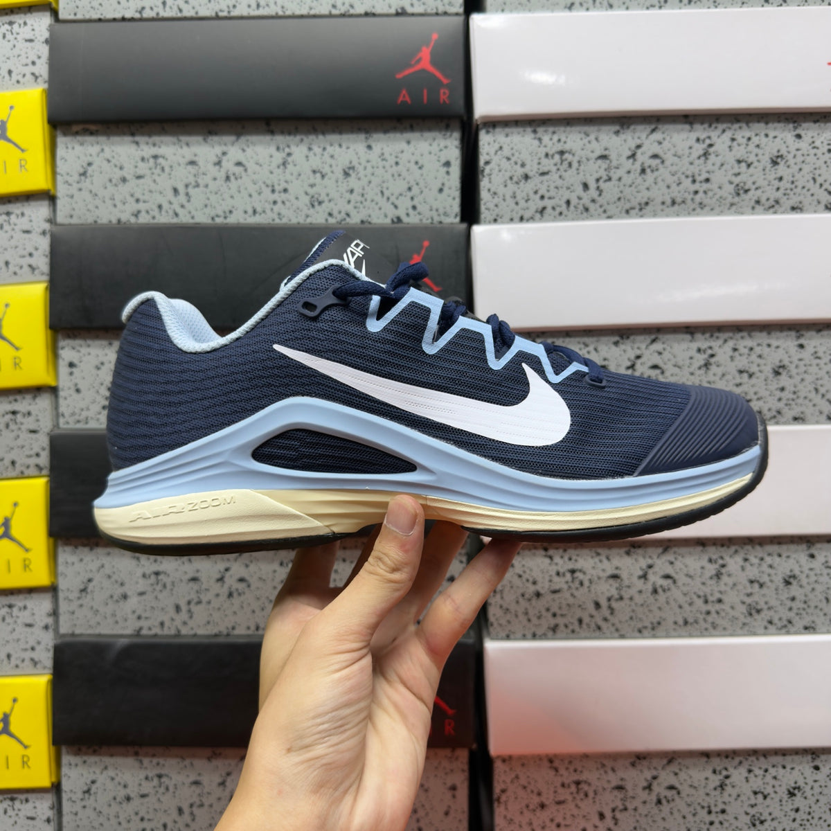 NIKE COURT AIR ZOOM VAPOR PRO12 HC Midnight Navy Psychic Blue