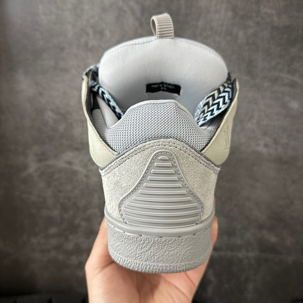 LANVIN CURB SNEAKER grey