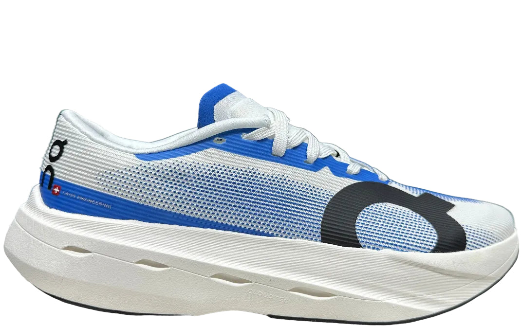 ON - CLOUDBOOM VOLT WHITE BLUE BLACKLOGO