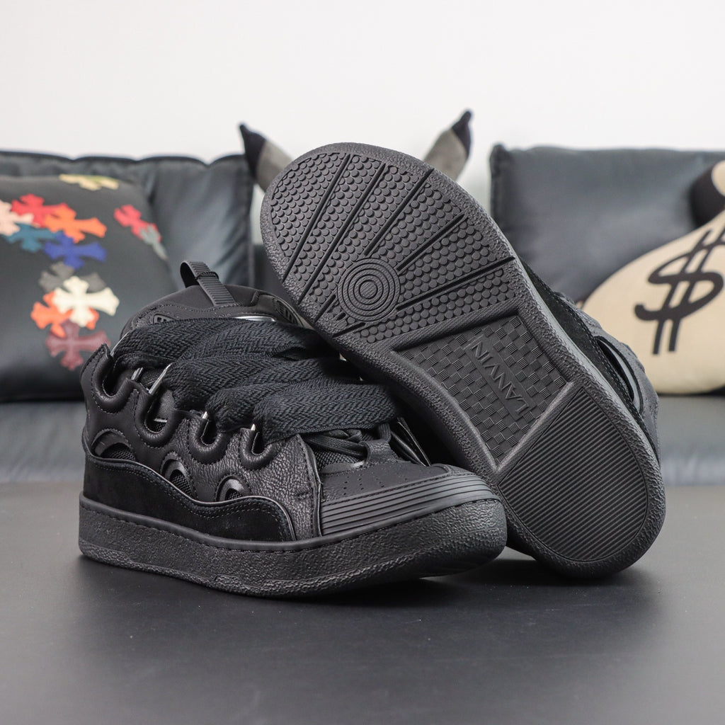 LANVIN CURB SNEAKER Black Black