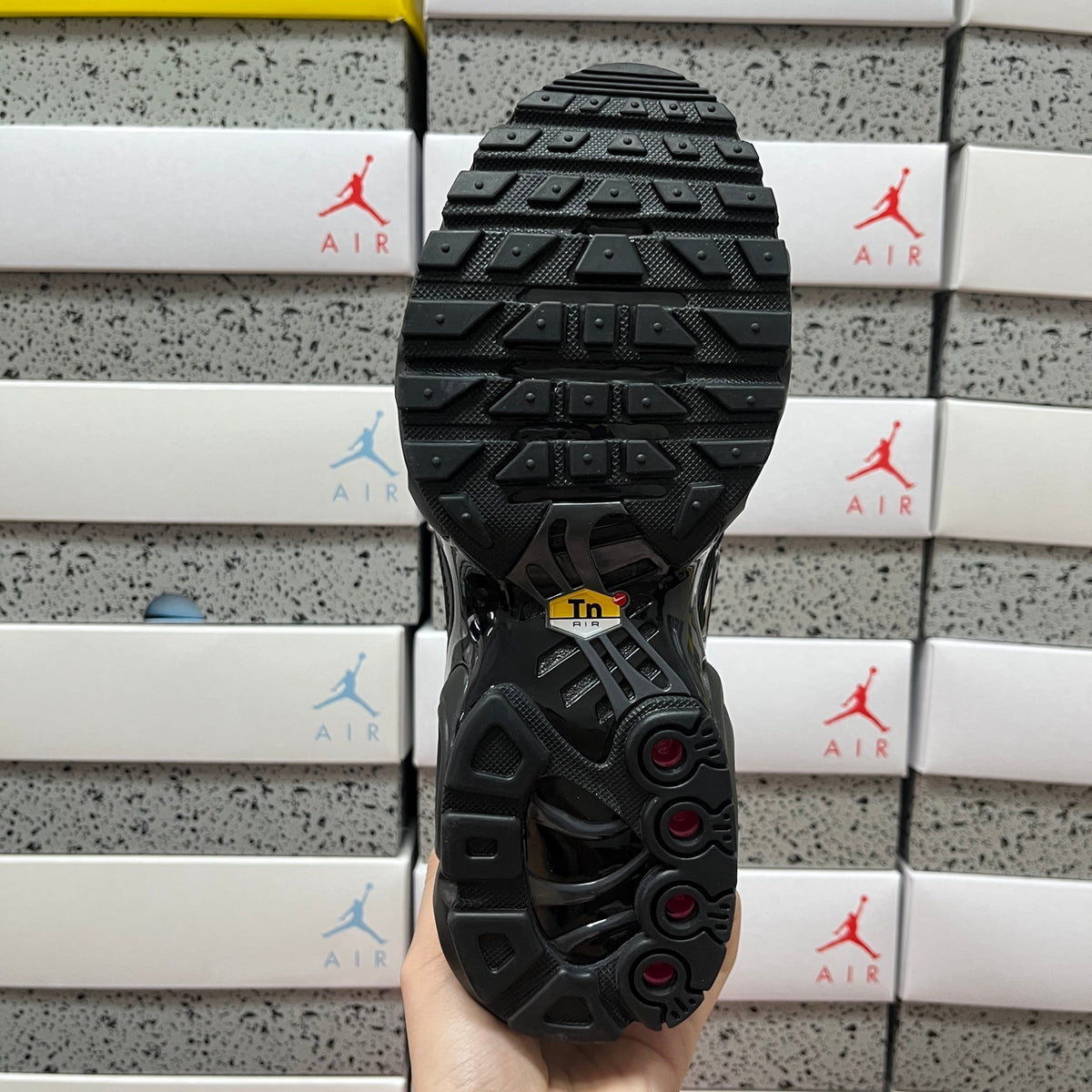 NIKE AIR MAX PLUS Black Chrome