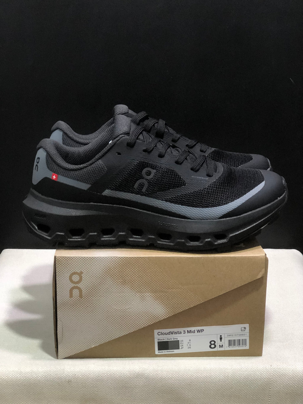 ON - Cloudvista 3  black dark grey