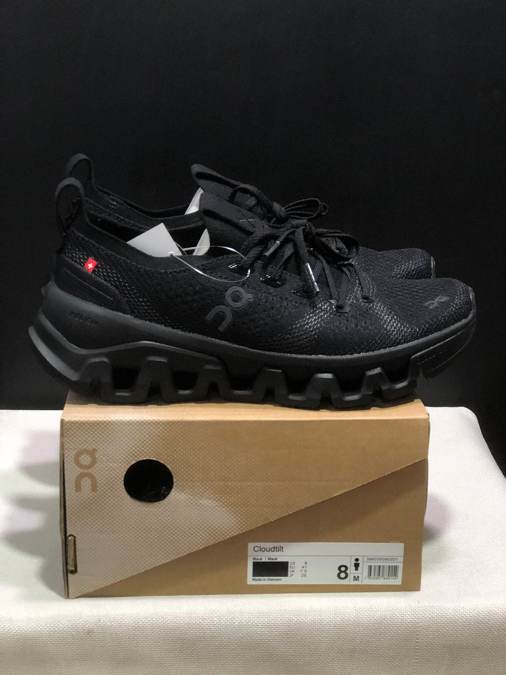 ON - CLOUD X TEMPO 1 ECLIPSE BLACK
