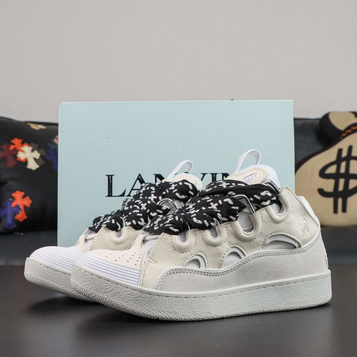 LANVIN CURB SNEAKER 'White'
