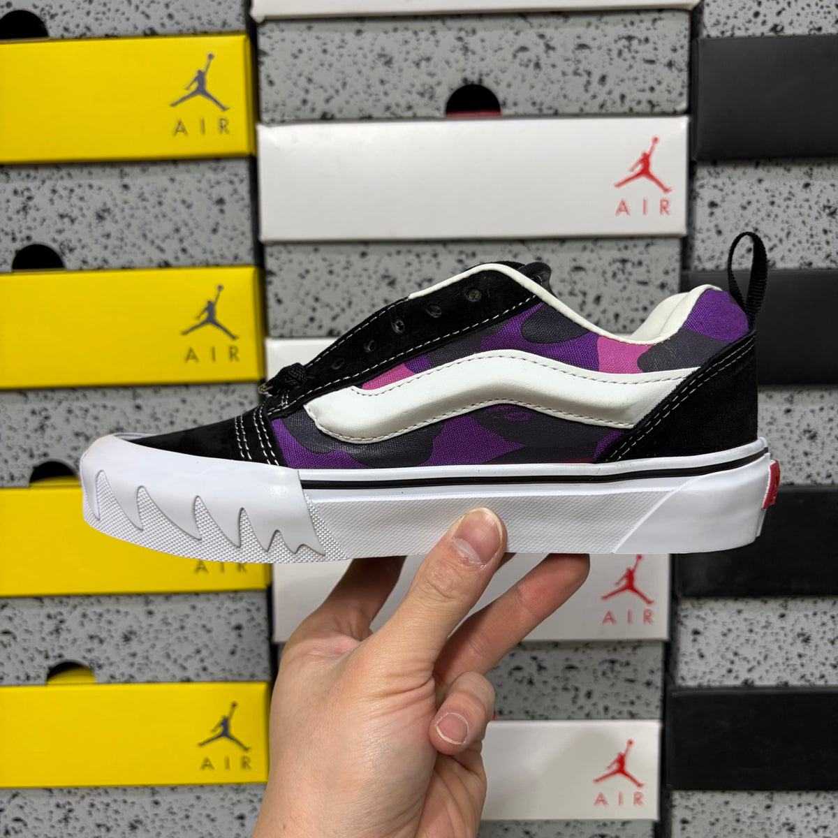 VANS  LXKNU SKOOL TB BAPE MULTI CAMO