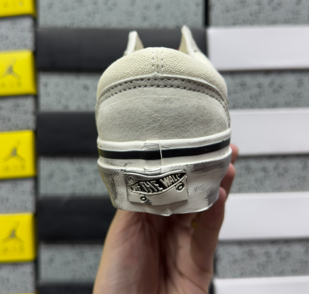 VANS SK8-LOW PAINT SPLATTER TURTLE DOVE