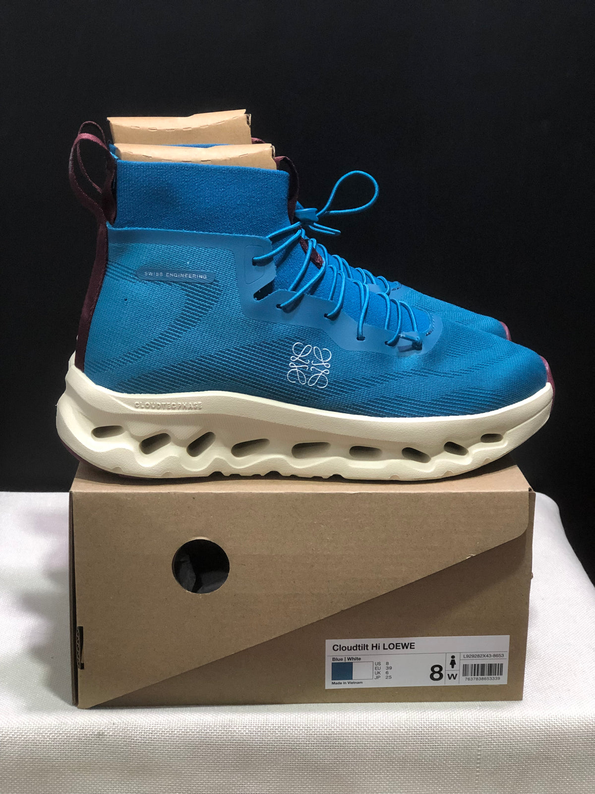 ON - CLOUDTILT HIGH LOEWE Teal Oatmeal Burgundy