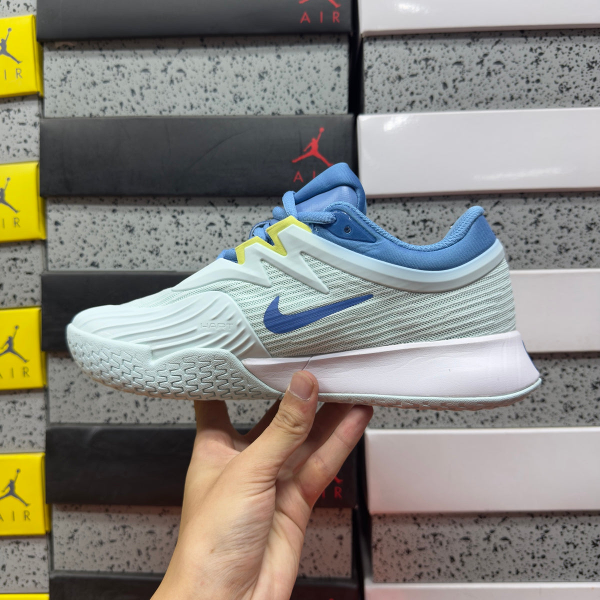 NIKE COURT AIR ZOOM VAPOR PRO 3 HC Glacier Blue Blue Beyond White Star Blue