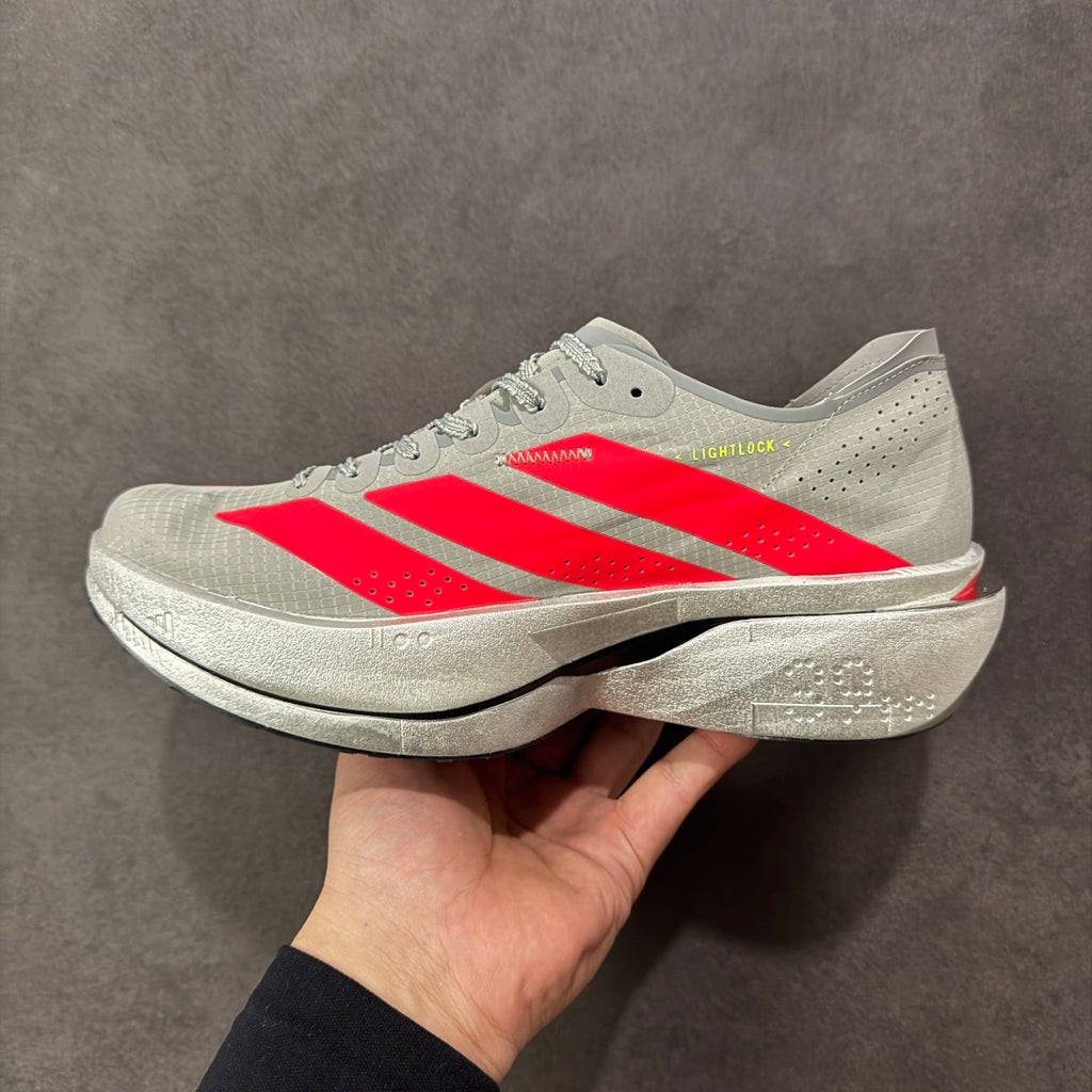 Adidas Adizero Adios Pro 5 Grey Two / Lucid Red / Grey