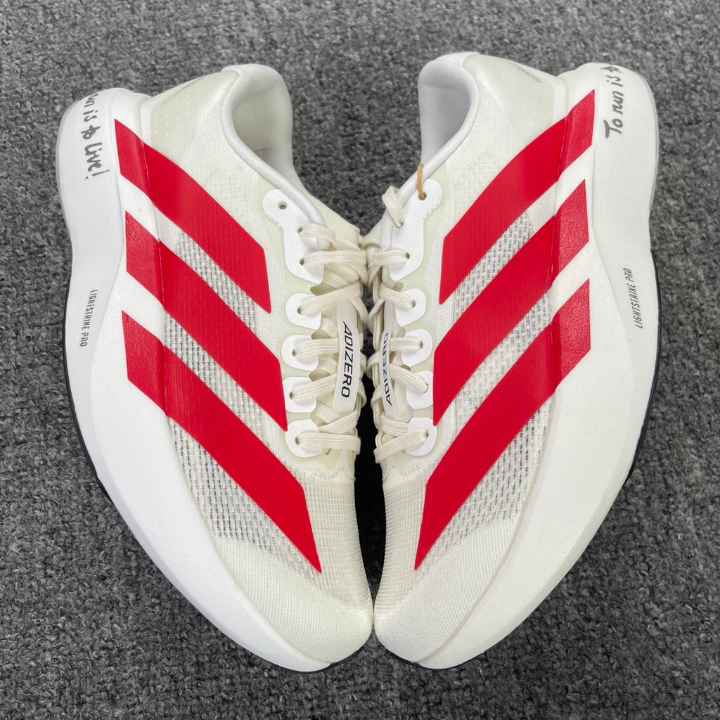 adidas Adizero Evo SL Off White / Better Scarlet / Core Black