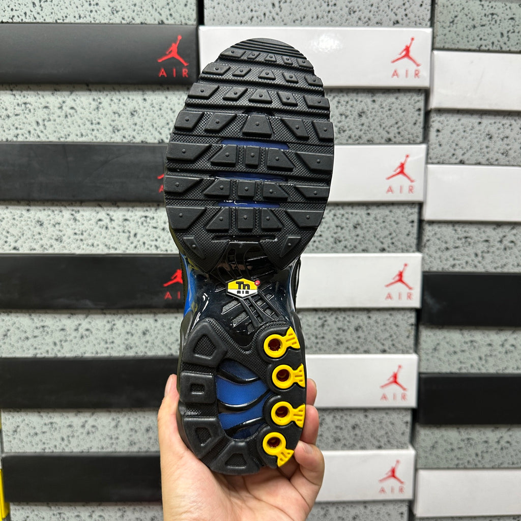 NIKE AIR MAX PLUS Black Blue Crystal