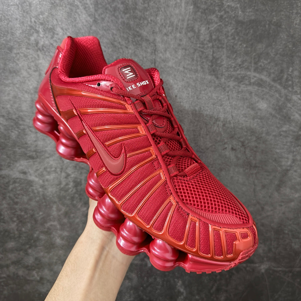 NIKE SHOX TLX Gym Red White
