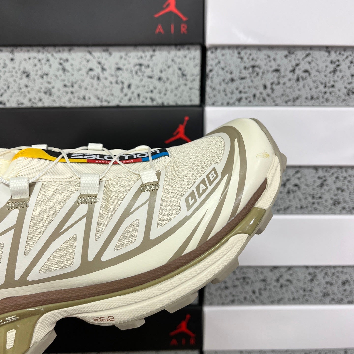 SALOMON-XT-6 'Turtledove Vintage Khaki'