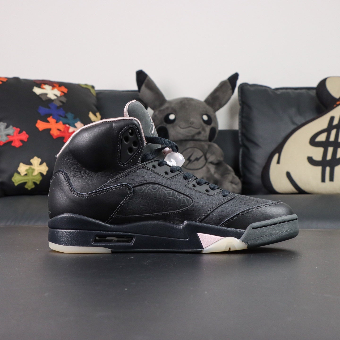 Jordan 5 x Paris Saint-Germain PSG 'Off Noir'