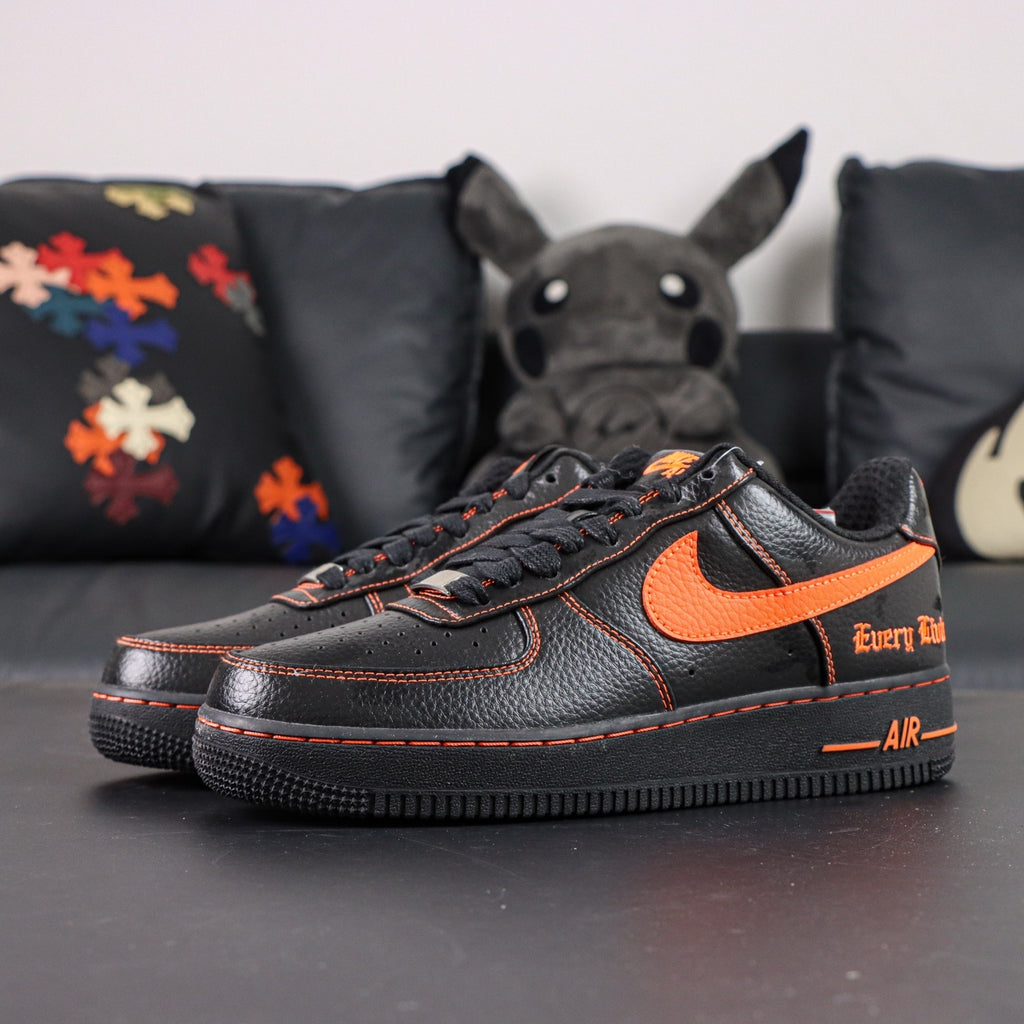 Nike Air Force 1 Low x VLONE 'Black Total Orange'