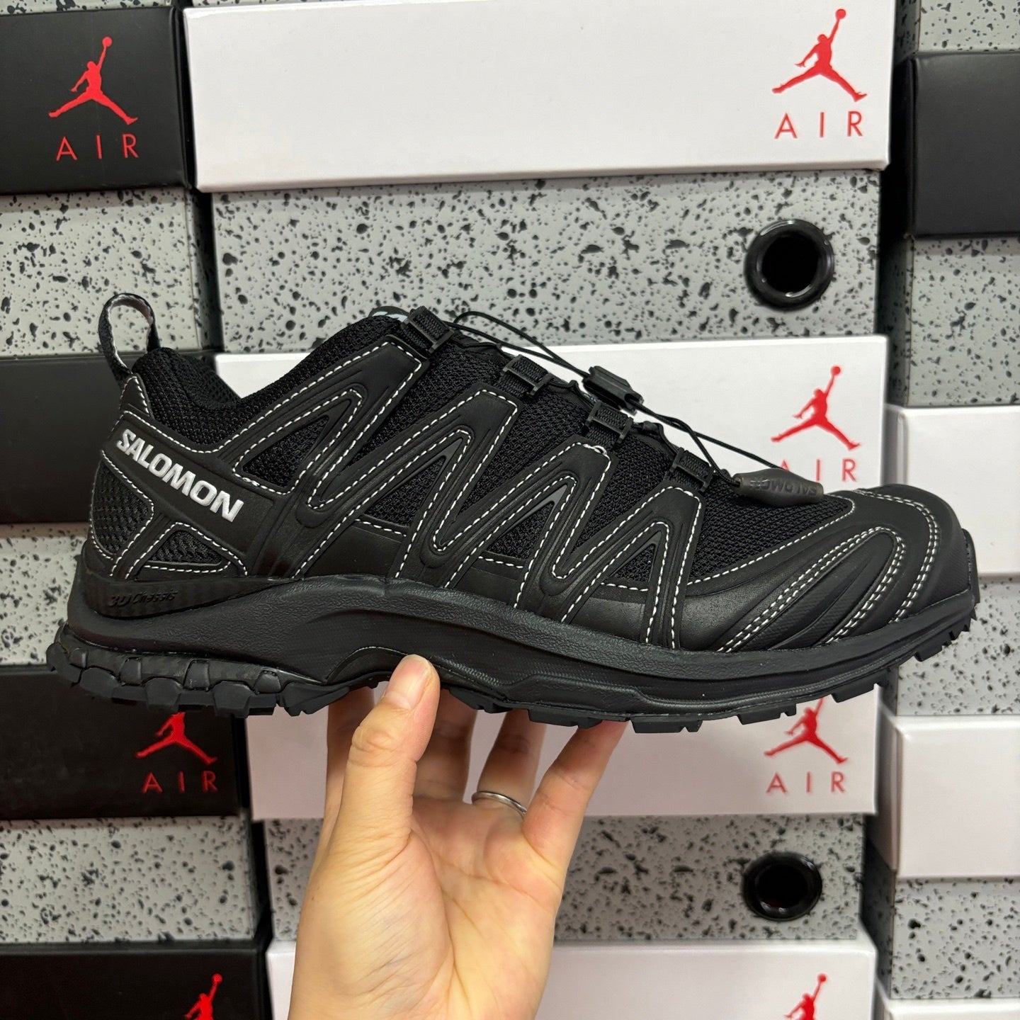SALOMON-XA Pro 3D 'Black Ftw Silver'