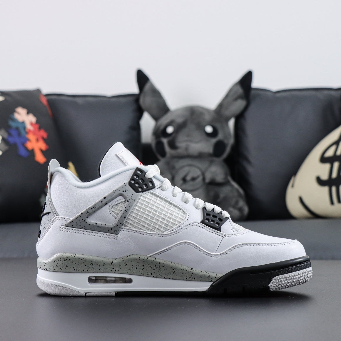 Jordan 4 Retro 'White Cement'