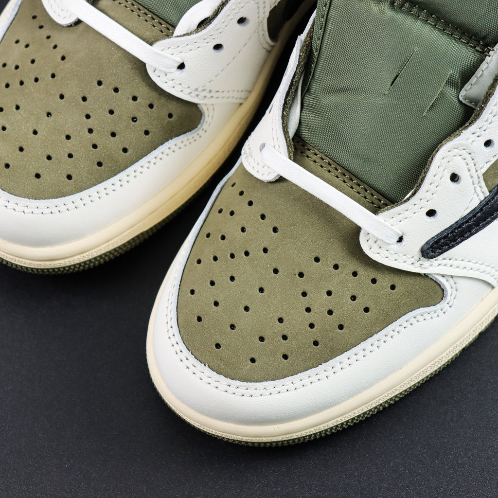 Jordan 1 Retro Low OG SP x Travis Scott 'Medium Olive'