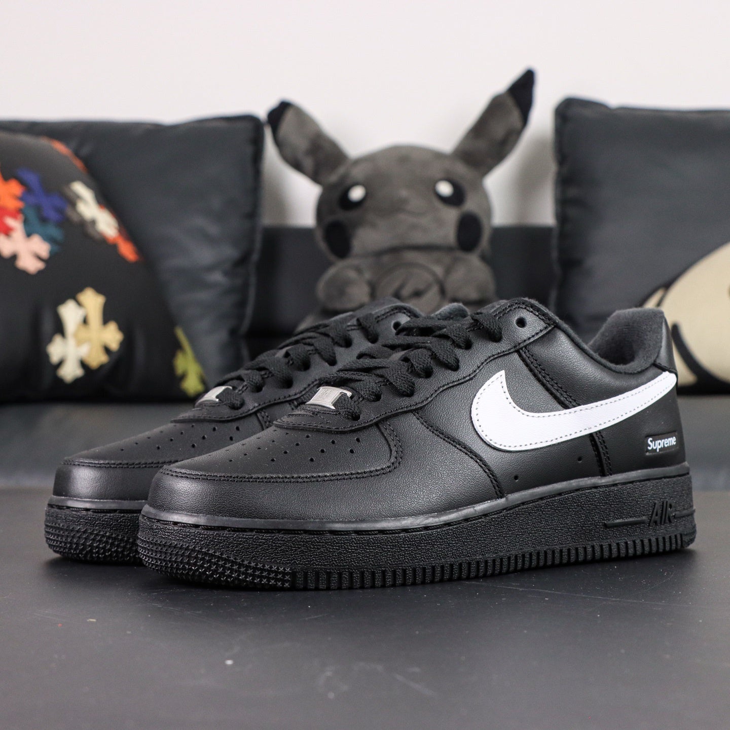 Nike Air Force 1 Low x Supreme 'Black White'