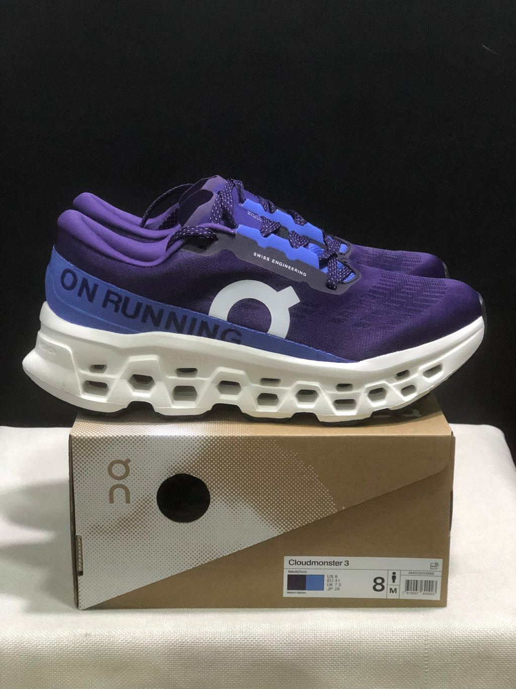 ON - Cloudmonster 3 'Nebula | Ivory'
