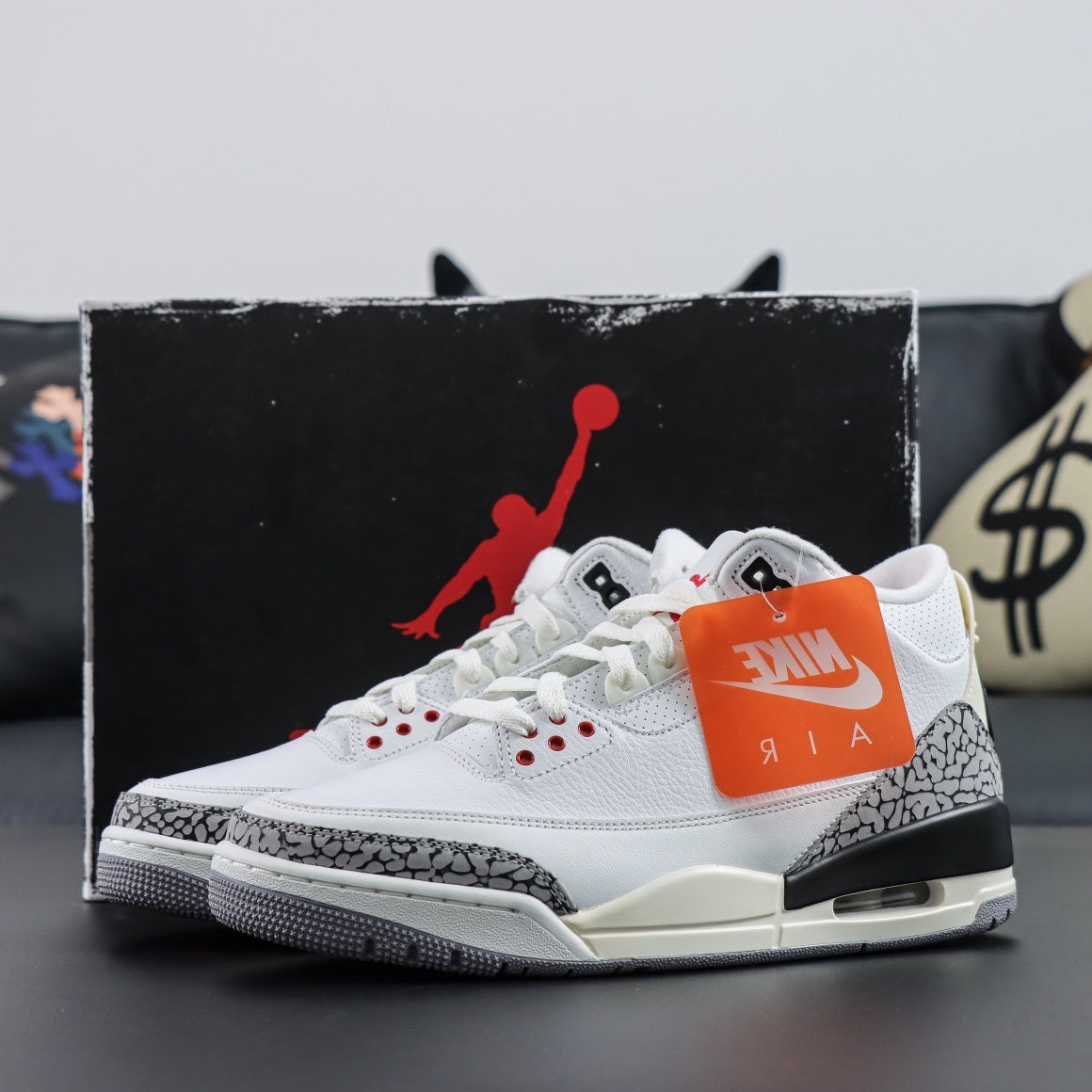 Jordan 3 Retro 'White Cement Reimagined'