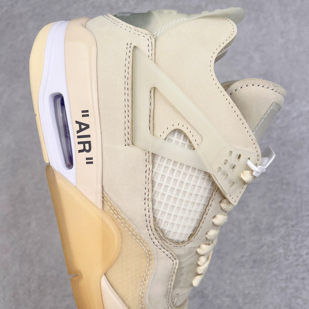 Jordan 4 x Off-White 'Sail'