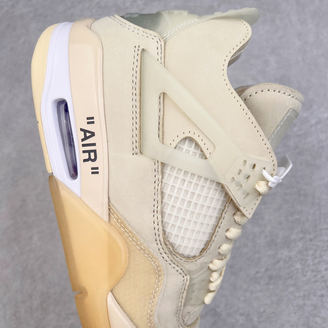 Jordan 4 x Off-White 'Sail'