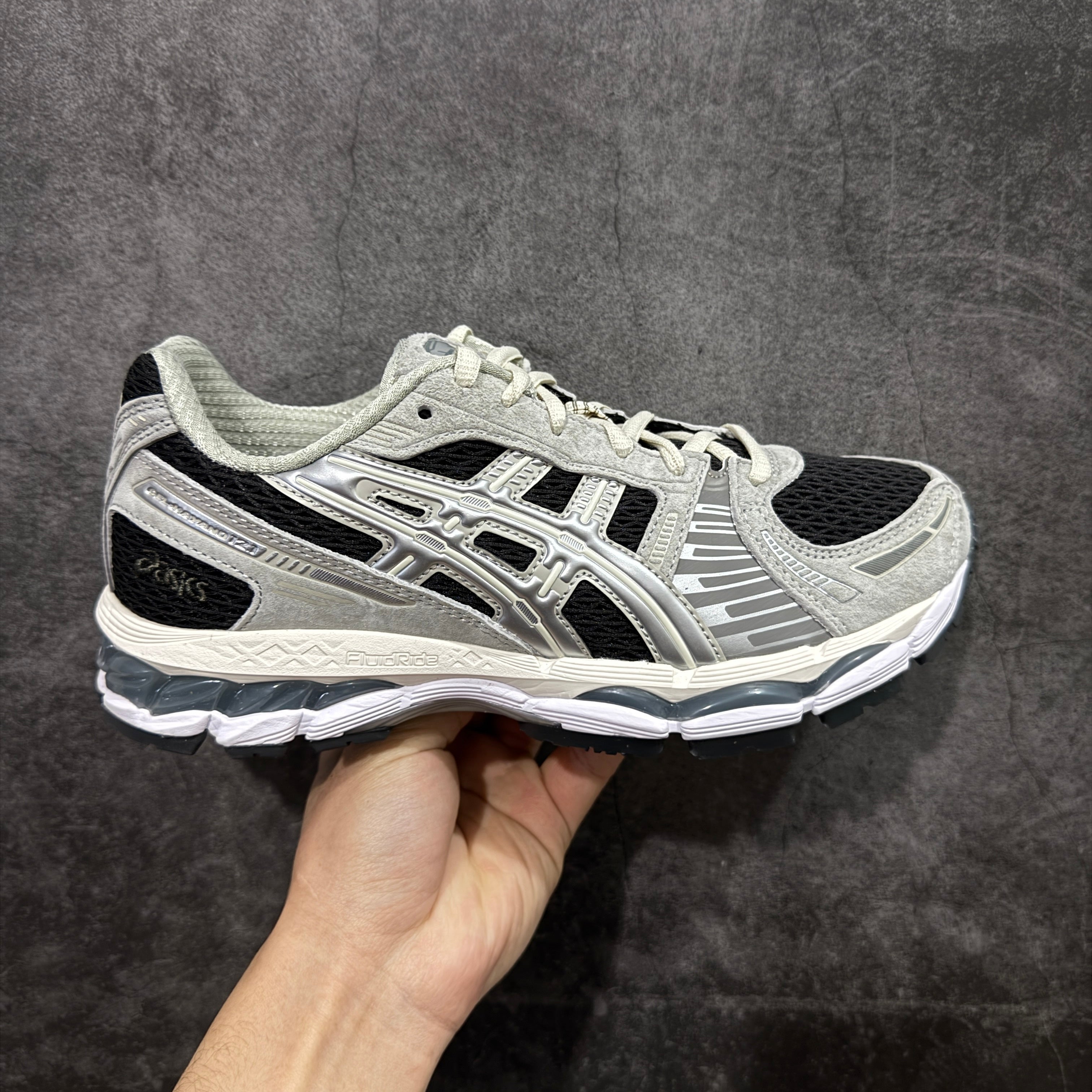 ASICS x Kith Gel-Kayano 12.1 'Peat Cream'