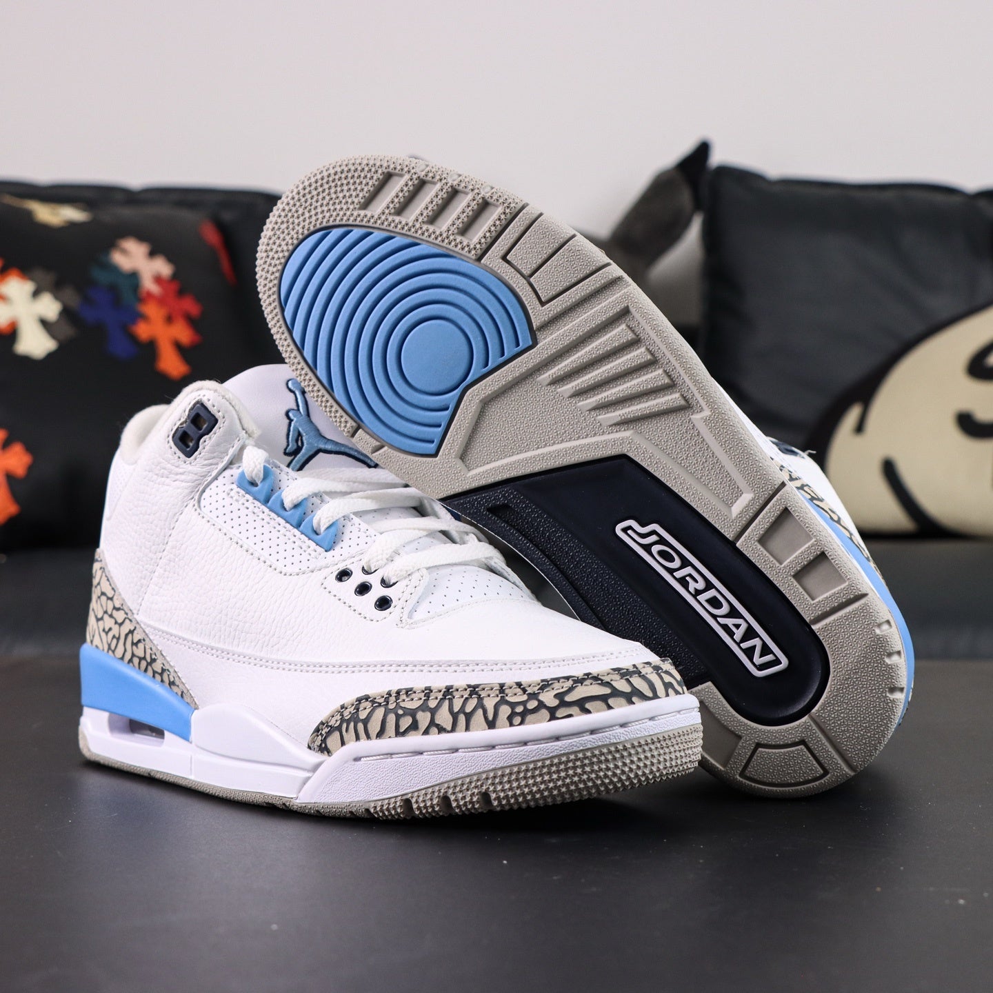 Jordan 3 Retro 'UNC'
