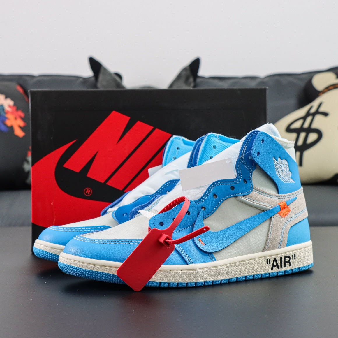 Jordan 1 x Off-White Retro High OG 'UNC'
