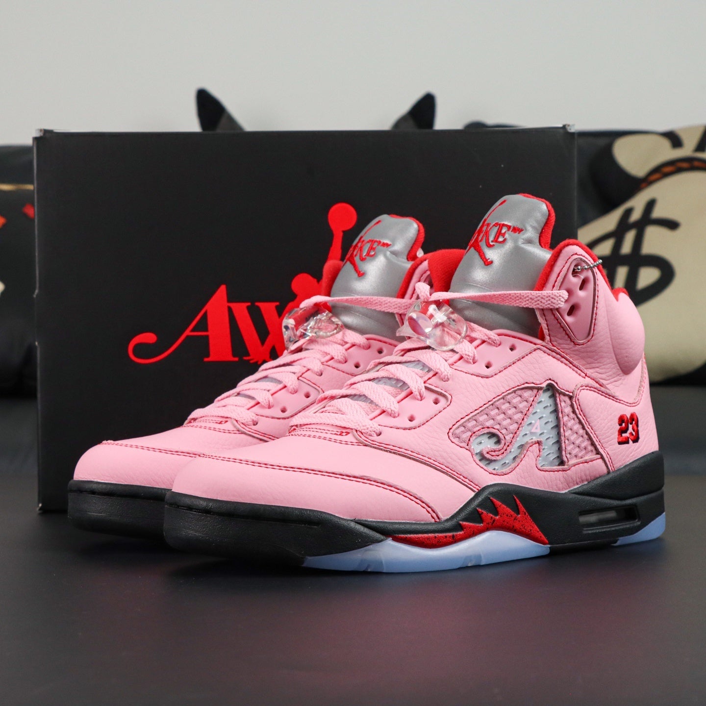 Jordan 5 x Awake NY 'Arctic Pink'