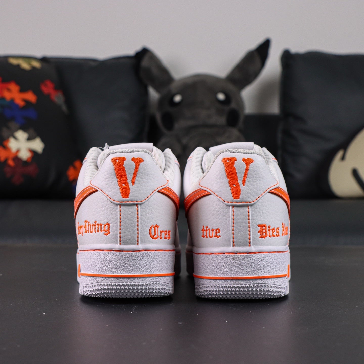 Nike Air Force 1 Low x VLONE 'White Total Orange'