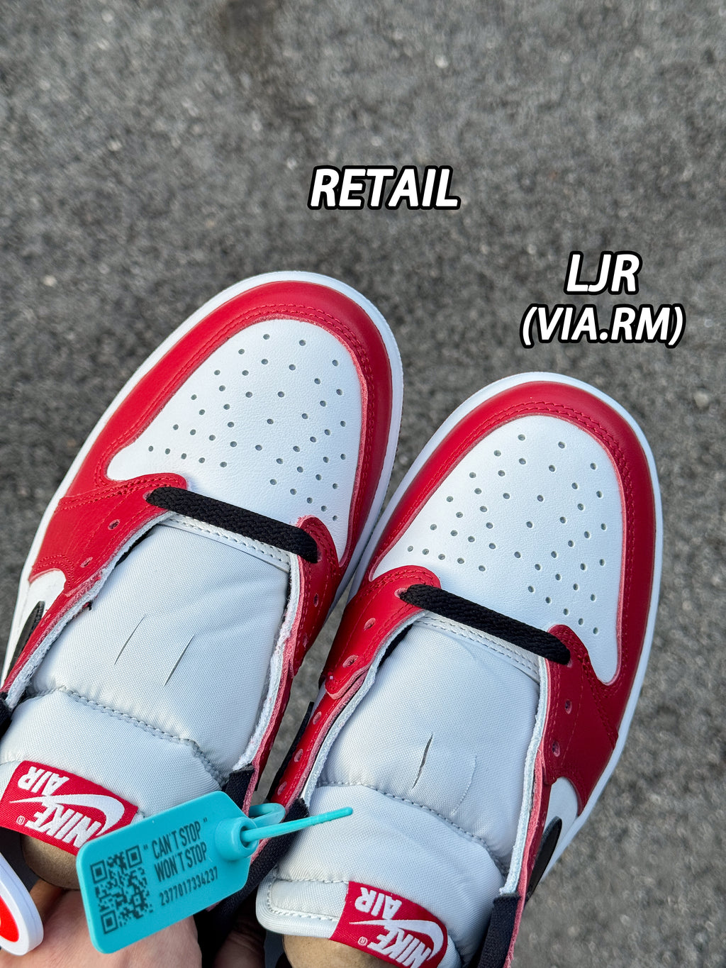 Jordan 1 Low OG 'Chicago'