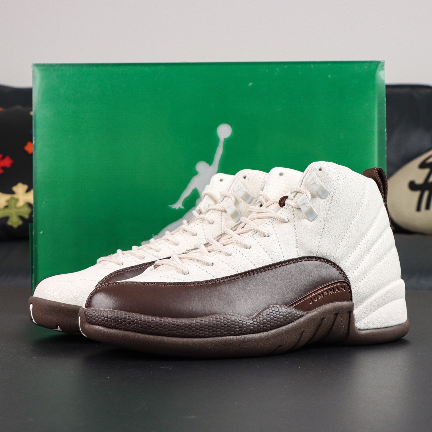 Jordan 12 x SoleFly 'Cafecito White Baroque Brown'