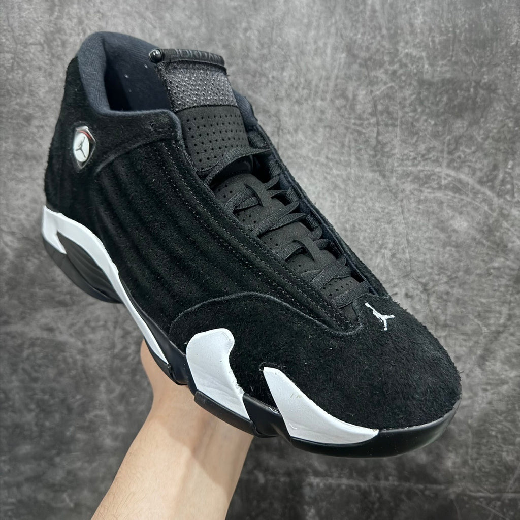 Jordan 14 Retro 'Black White'
