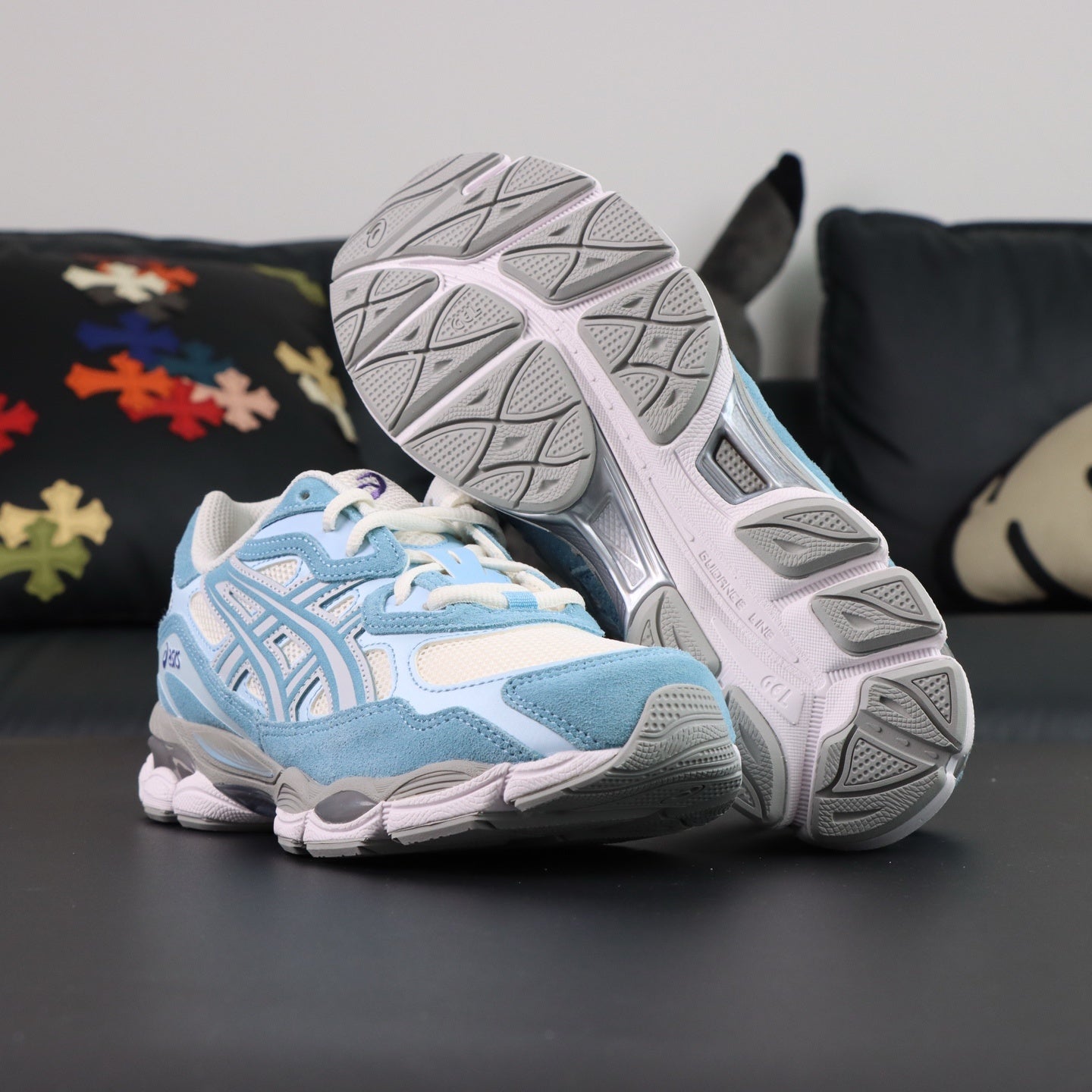 ASICS-Gel-NYC Cream Arctic Sky