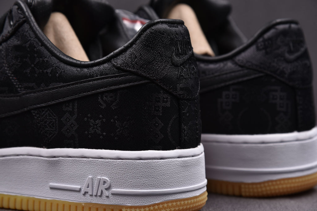 Nike Air Force 1 Low x Fragment Design x CLOT 'Black Silk'
