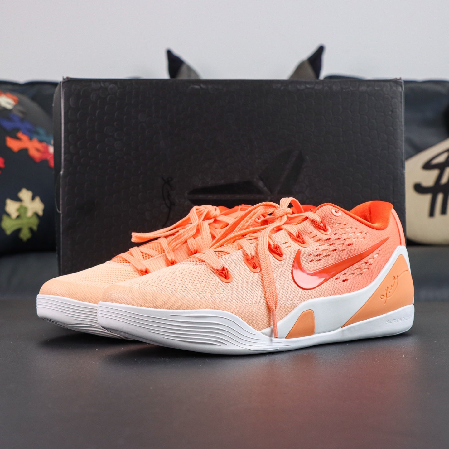 Kobe 9 EM low Protro WNBA Orange Frost